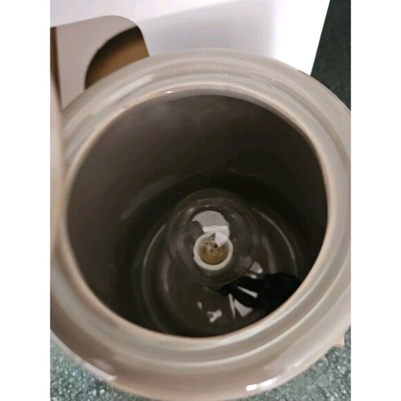 Sonoma Gray Medallion Electric Scented Wax Cube Warmer NEW - Picture 6 of 6